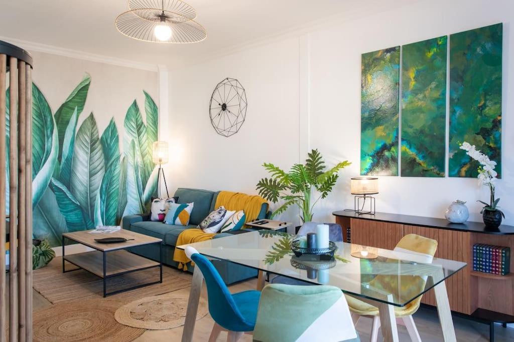 L45 Suite St Marguerite Sea View/ Balcon, Parking Wifi Nizza Exterior foto
