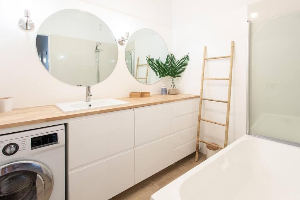 L45 Suite St Marguerite Sea View/ Balcon, Parking Wifi Nizza Exterior foto