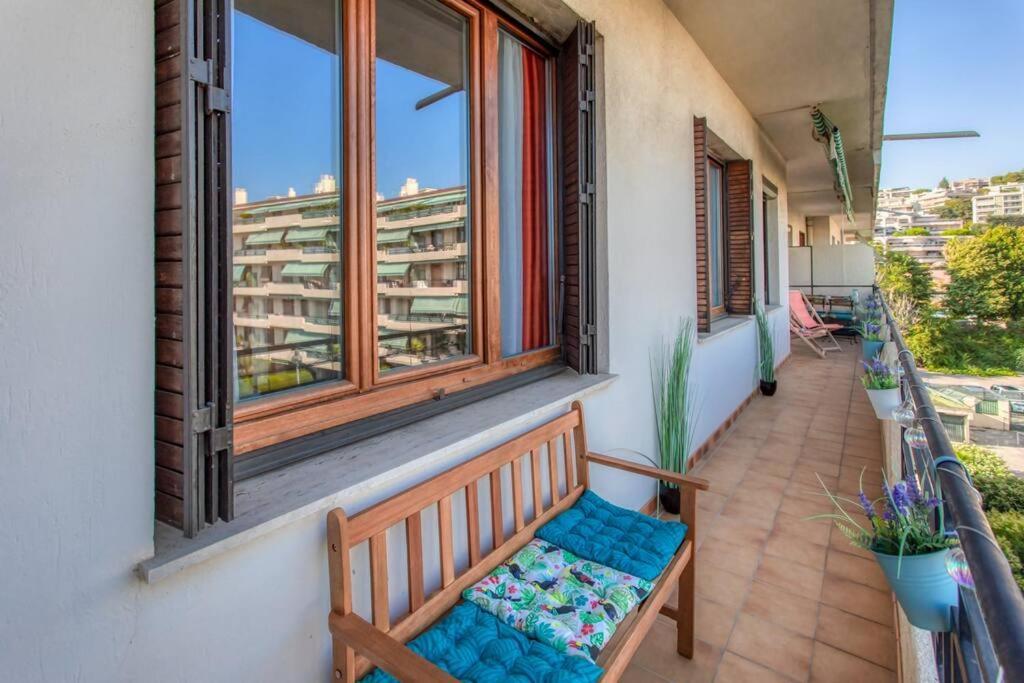 L45 Suite St Marguerite Sea View/ Balcon, Parking Wifi Nizza Exterior foto