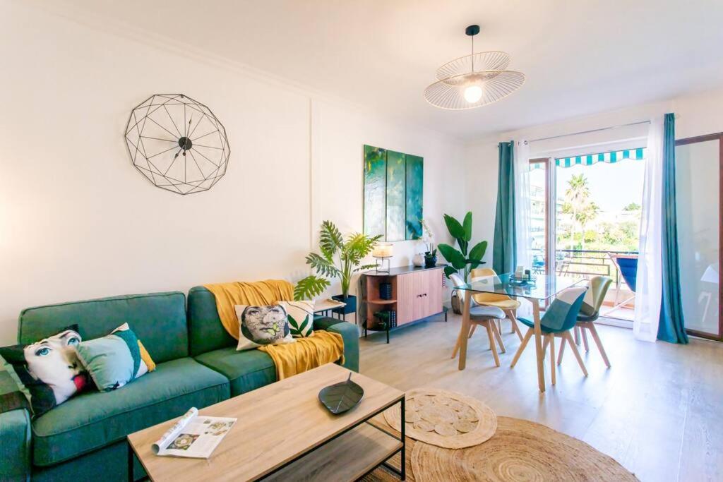 L45 Suite St Marguerite Sea View/ Balcon, Parking Wifi Nizza Exterior foto