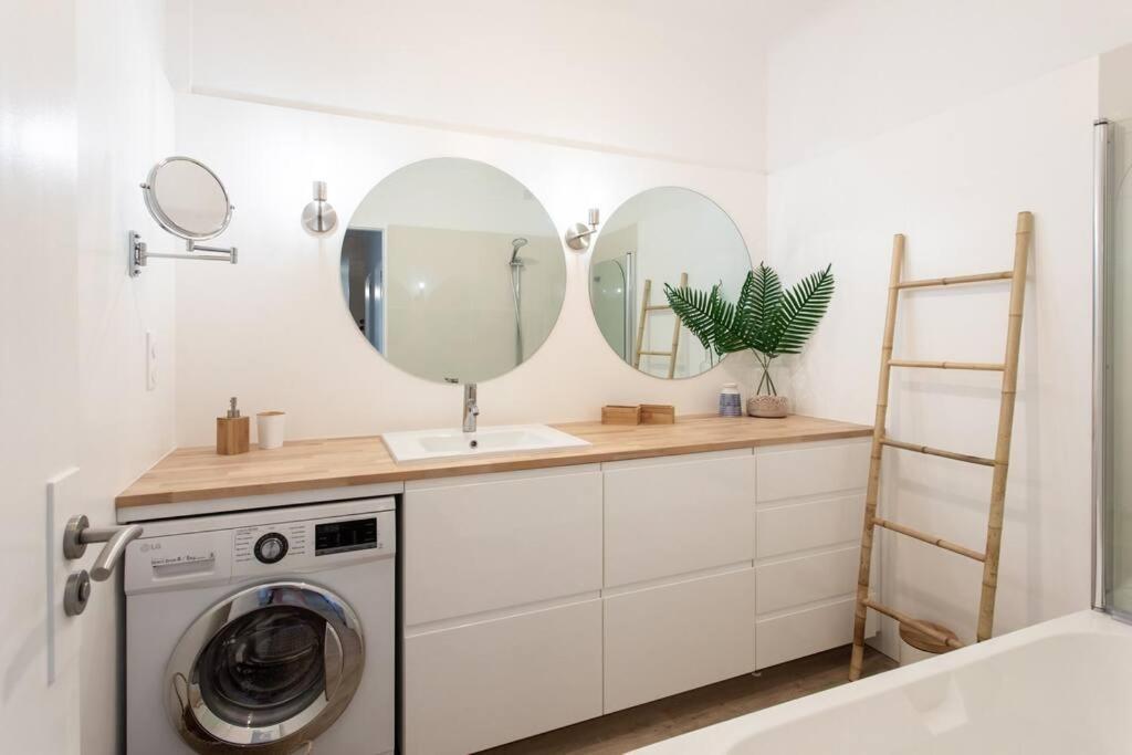 L45 Suite St Marguerite Sea View/ Balcon, Parking Wifi Nizza Exterior foto