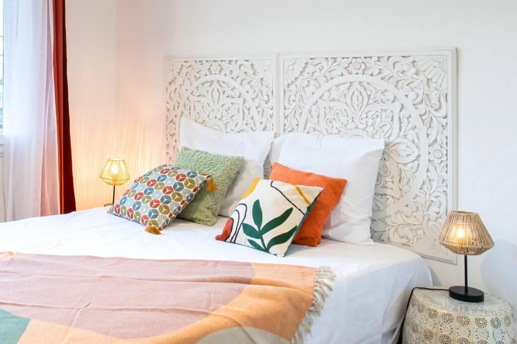 L45 Suite St Marguerite Sea View/ Balcon, Parking Wifi Nizza Exterior foto